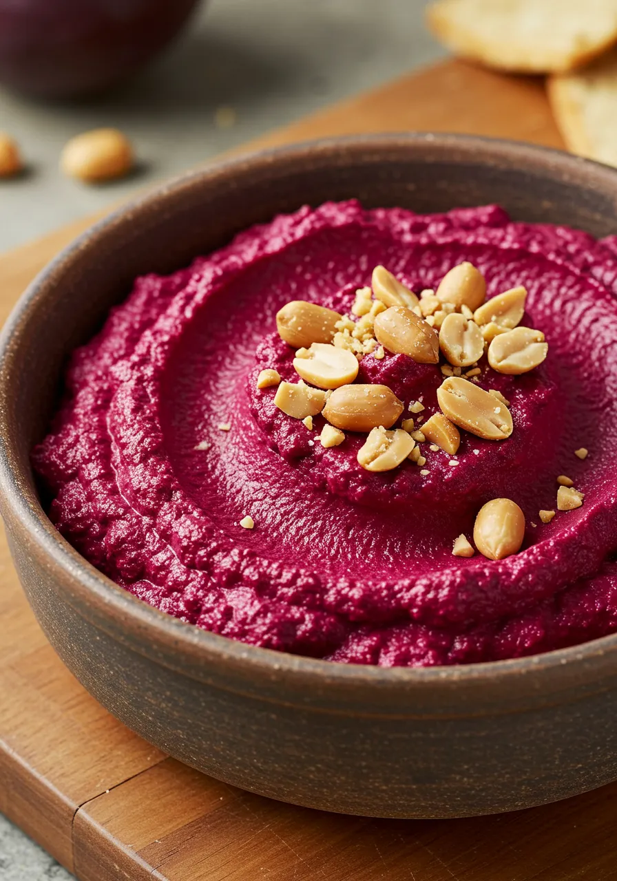 Beetroot Peanut Dip - secondary view